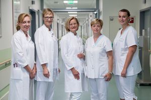 Das Team des Brustkrebszentrums